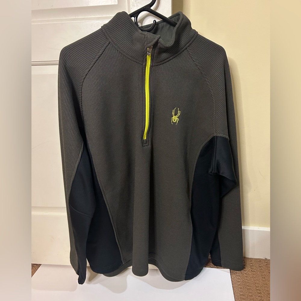 Men’s (XL) Spyder 1/4 zip Sweater